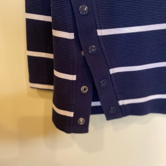 Lou & Grey Navy Blue and White Striped Tunic - Picture 6 of 7